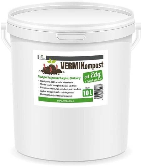 Hnojivo VERMIKompost od Edy - 10l