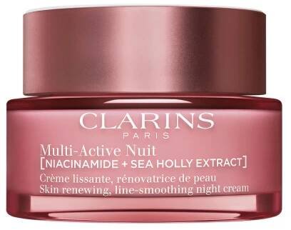 Clarins MULTI ACTIVE NIGHT CREAM ALL SKIN TYPES noční krém na obličej pro všechny typy pleti 50 ml - FAnn parfumerie