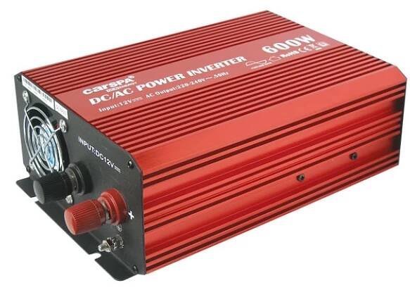 CARSPA P600-12 12V/230V 600W Měnič napětí, čistá sinusovka | Elektro Viola