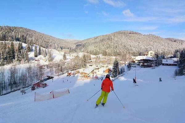 Lyžování ve Ski areálu Razula.