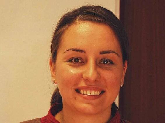 Humanitární pracovnice Petra Nováková. 