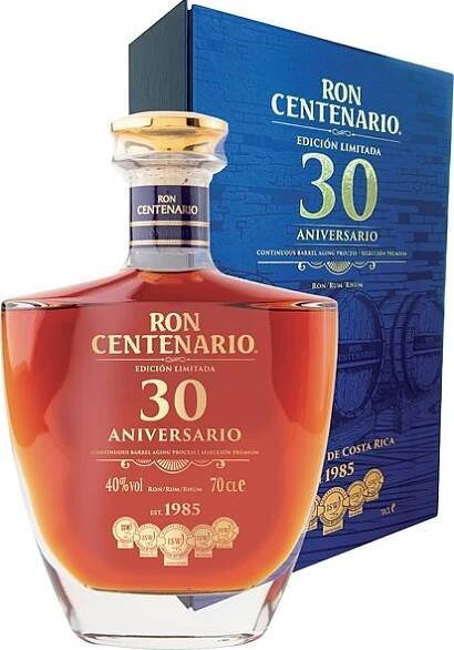 Ron Centenario Edicion Limitada 30 y.o. 40 % 0,7 l