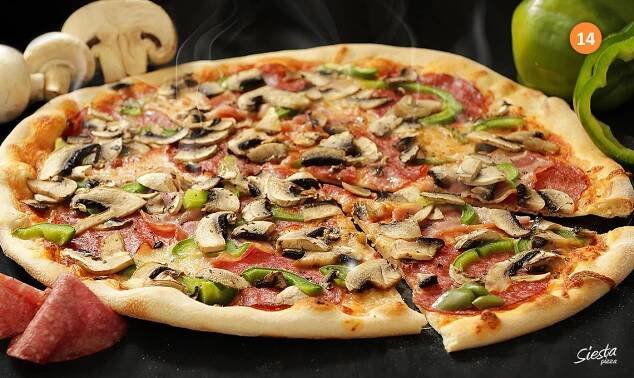 Siestapizza 14. Boscaiolo
