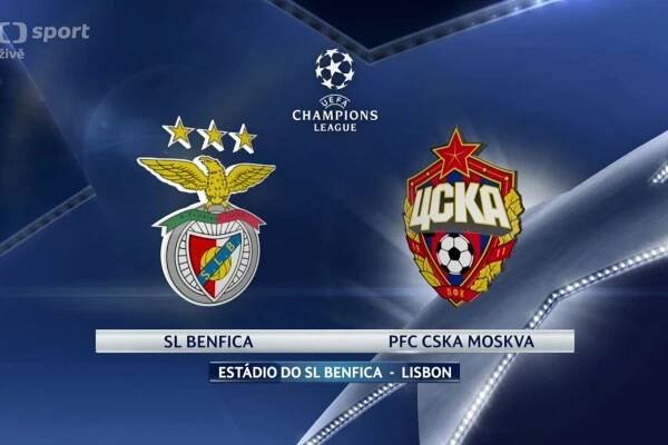 Sestřih utkání Benfica - CSKA Moskva