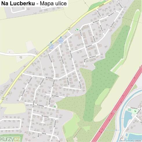 Na Lucberku - mapy | Kurzy.cz