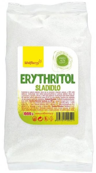 Wolfberry Erythritol sáček 1000 g