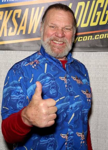 Jim Duggan Thumb Up In ToyCon Wallpaper