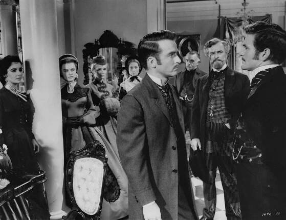 Elizabeth Taylor, Eva Marie Saint, Montgomery Clift, Walter Abel - Zlatý kraj - Z filmu