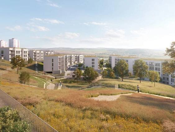 Brno se blíží družstevnímu bydlení na Kamenném vrchu. Dostalo zelenou od úředníků