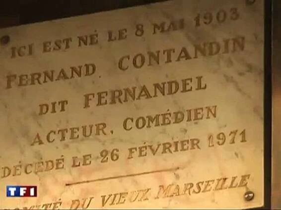 Mr Fernandel, immortel à Marseille - 13h - TF1 25.02.2011 - Vidéo Dailymotion
