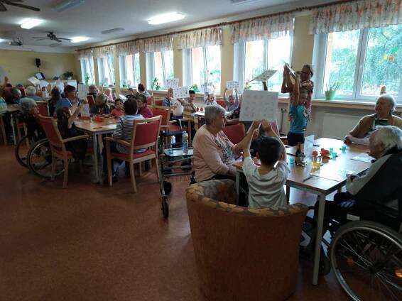 Bingo – turnaj v rámci mezigeneračního setkávání – Domov sociálních služeb Meziboří