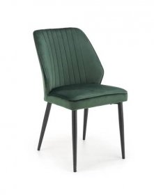 Jídelní židle K432, Tmavě zelená