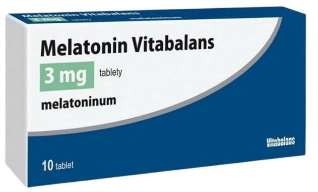 Vitabalans Melatonin 3 mg 10 tbl. od 65 Kč