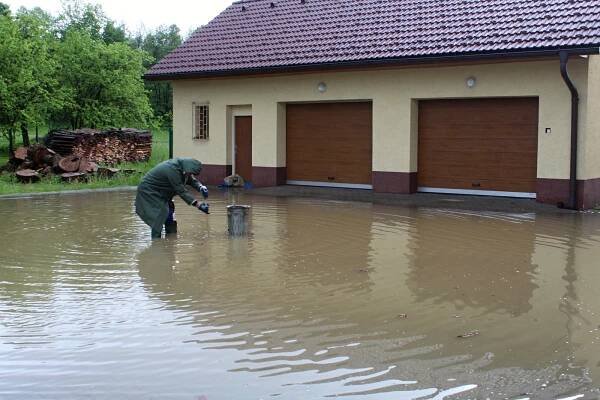 Vydatný déšť rozvodní některé řeky. Především v Orlických horách a Jesenících