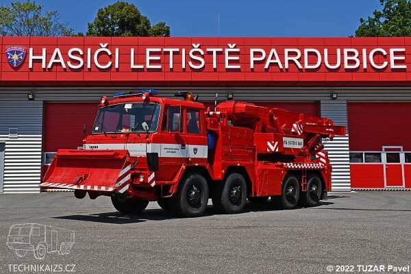VHJ letiště Pardubice - VYA - Tatra 815 - TECHNIKAIZS.cz