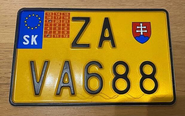 SPZ Slovensko exportní