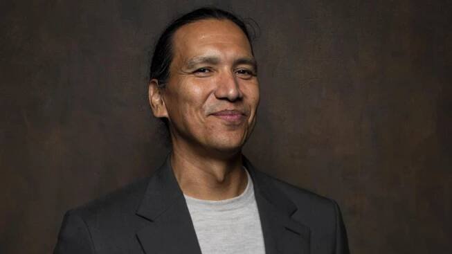 As Sitting Bull in 'Woman Walks Ahead,' Michael Greyeyes continues to educate through Native roles - Los Angeles Times