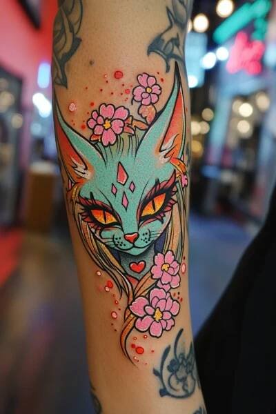 Mysterious Hannya Tattoo Artistry - Flash Your Tat - Tattoo Design Inspiration