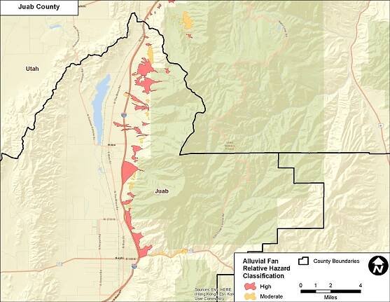 Alluvial Fan Inventory - Wasatch and Oquirrh Mountains • JE Fuller