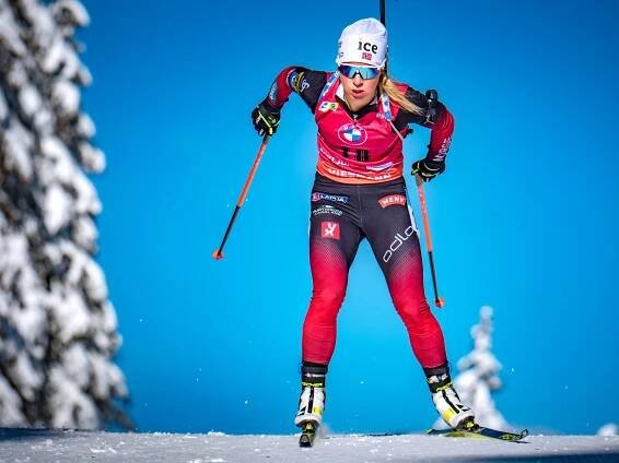 MS Pokljuka 2021, sprint žen - Biatlon