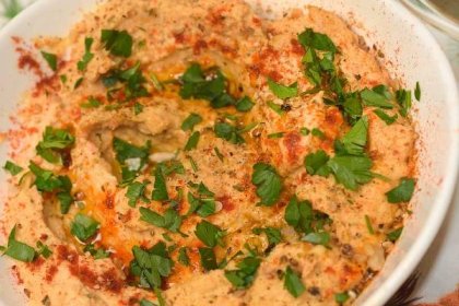 Fazolový hummus s pečenou mrkví | Jíme Jinak
