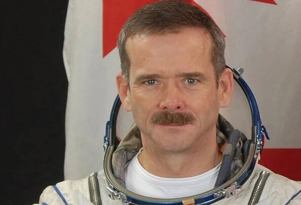 Astronaut Chris Hadfield.