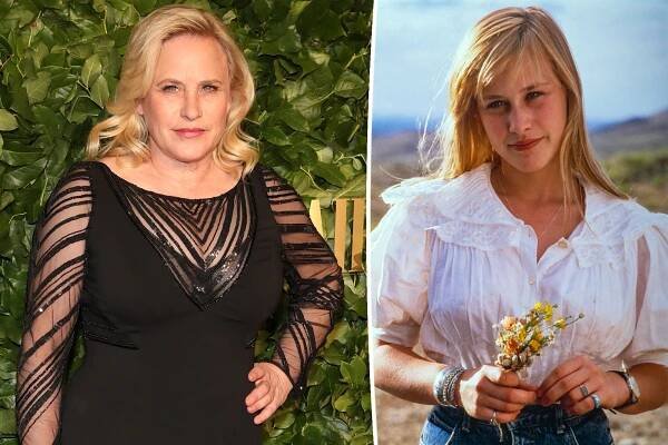 Patricia Arquette recent split with her when younger.
