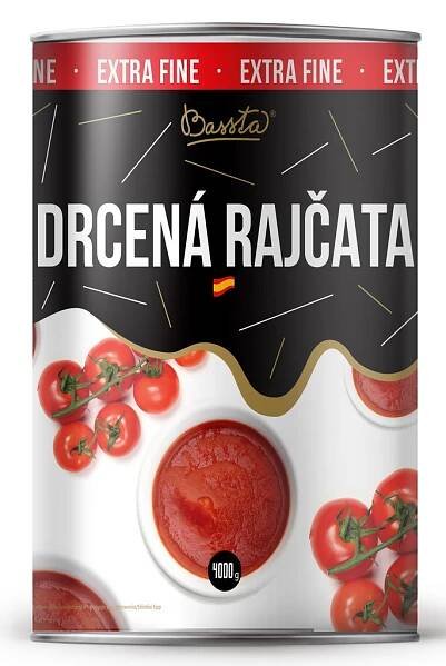 Drcená Rajčata V Plechovce 4050g