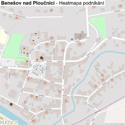 Benešov nad Ploučnicí - mapy | Kurzy.cz
