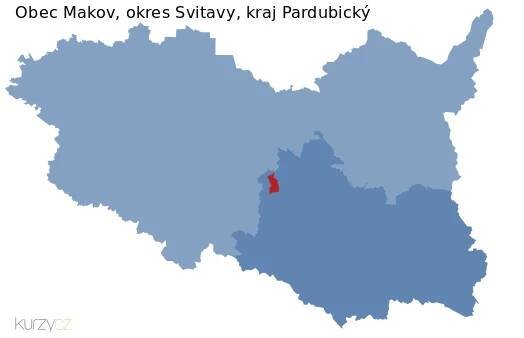 Telecí v kraji Pardubický