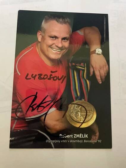 Autogram Robert Změlík - Ostatní sběratelské předměty