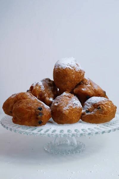 oliebollen een schaal
