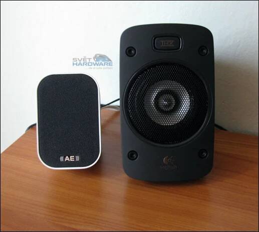 Logitech Speaker System Z906: prostorově za 8000 - Logitech Speaker System Z906 - bližší pohled | Svět hardware