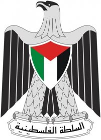 Soubor:Coat of arms of the Palestinian National Authority.svg