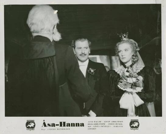 Edvin Adolphson, Aino Taube - Åsa-Hanna - Fotosky