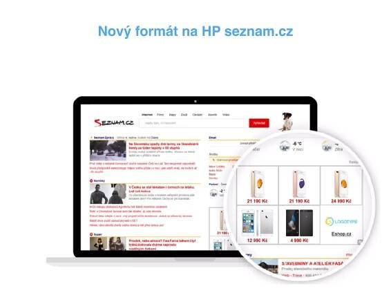 Nový formát na HP seznam.cz
 