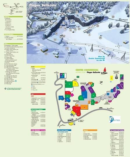 All La Plagne Maps: Ski Piste Maps, Walking Trails And More 2023