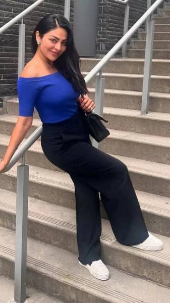 Neeru Bajwa exudes effortless style in casual attires