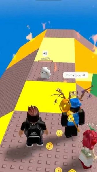 roblox, but if i touch orange the game switches #roblox #funny #comedy #gaming #challenge