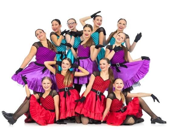 Middle School Jazz, Lyrical & Tap Combination Class