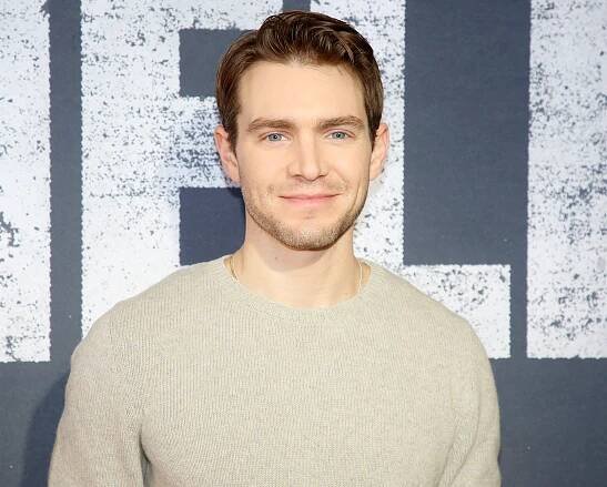 Andrew Burnap at a photo call for "Othello" on Broadway on Feb. 10