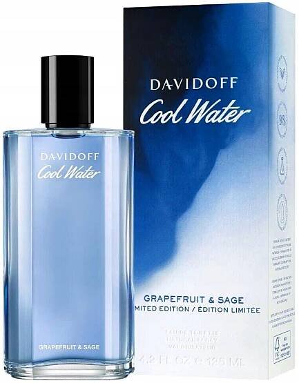 DAVIDOFF COOL WATER GRAPEFRUIT & SAGE EDT 125M