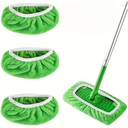 Opakovaně použitelný omyvatelný hadřík na mop Swiffer 1PCS- Populární na Amazonu - Hodí se na ploché mopy - Vyměnitelný a přizpůsobivý