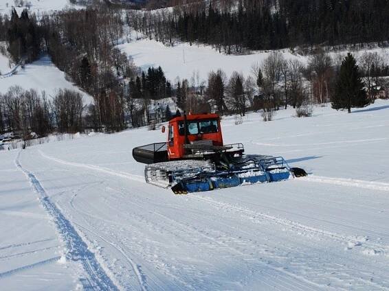 Penzion Jeseníky - Hotýlek u Pekina - Lyžování Jeseníky - Lyžařský vlek Ski  areál Jeseníky v Hotýlku U Pekina