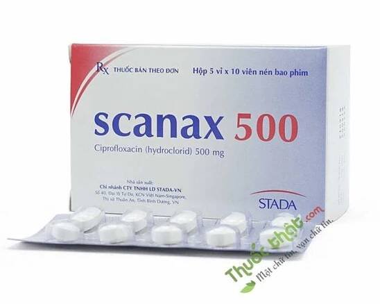 Ciprofloxacin 500mg stada