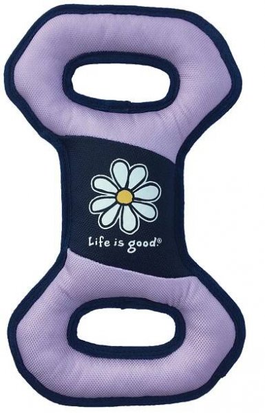 Coastal Pet Coastal Life is Good TUG Toy Lilac Daisy Color