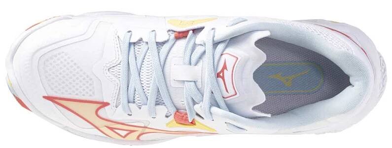 Mizuno Wave Lightning Z8 W white / calypso coral / pale banan - Runsport.cz