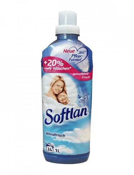 Softlan Windfrisch aviváž 1 L - 34W - modrá