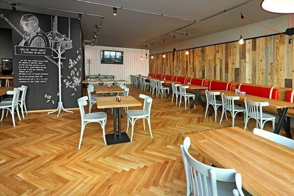 Restaurace Srdcovka Skleník Letňany 