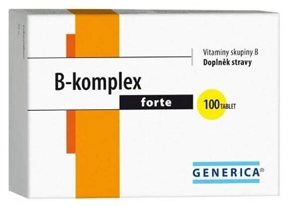 Generica B-komplex forte 100 tablet